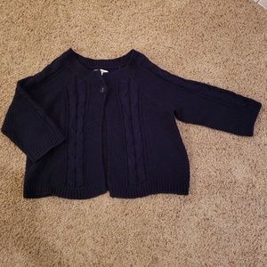 Sonoma navy Cardigan sweater Size large
